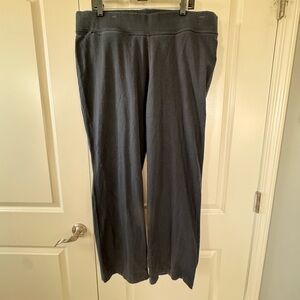 Lands’ End Starfish Straight Leg Black Pants 2x